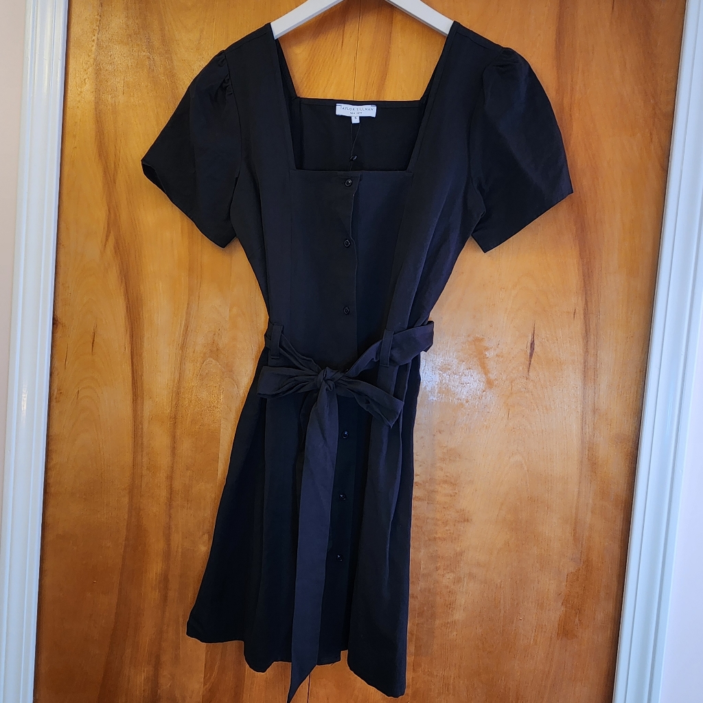 Taylor Tillman Women's Hadley Dress In Black, Size S